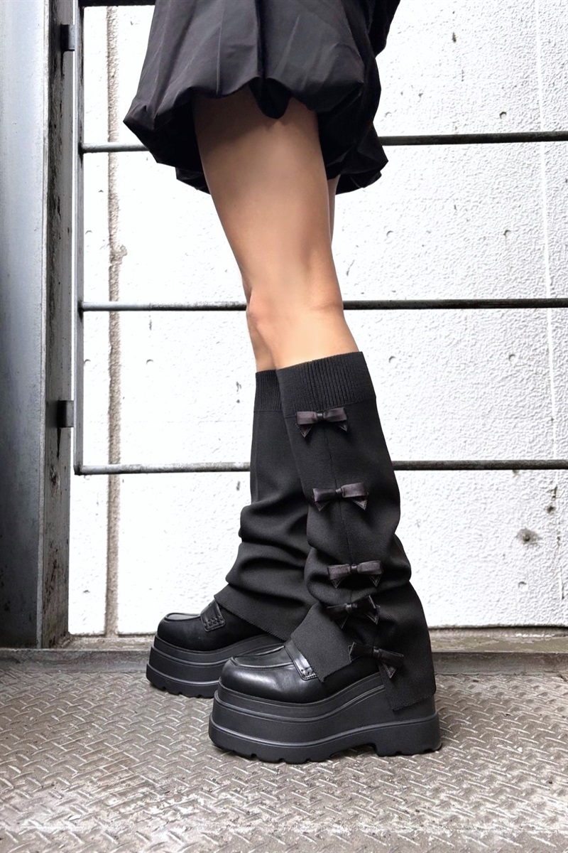 R&E リボンデザインレッグカバー