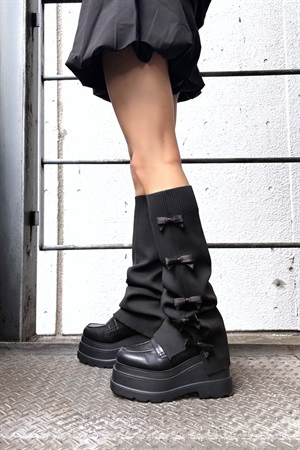 R&E リボンデザインレッグカバー