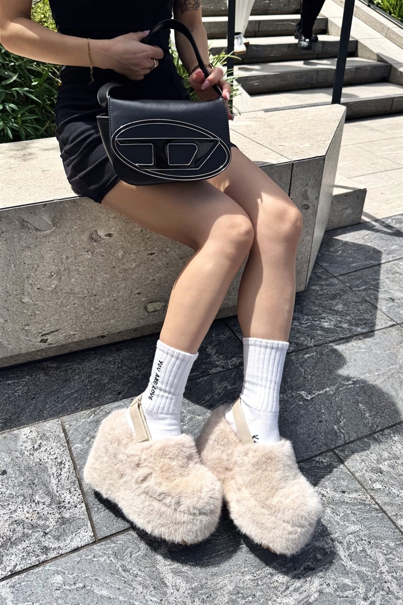 R&E バックストラップ厚底サボファーサンダル