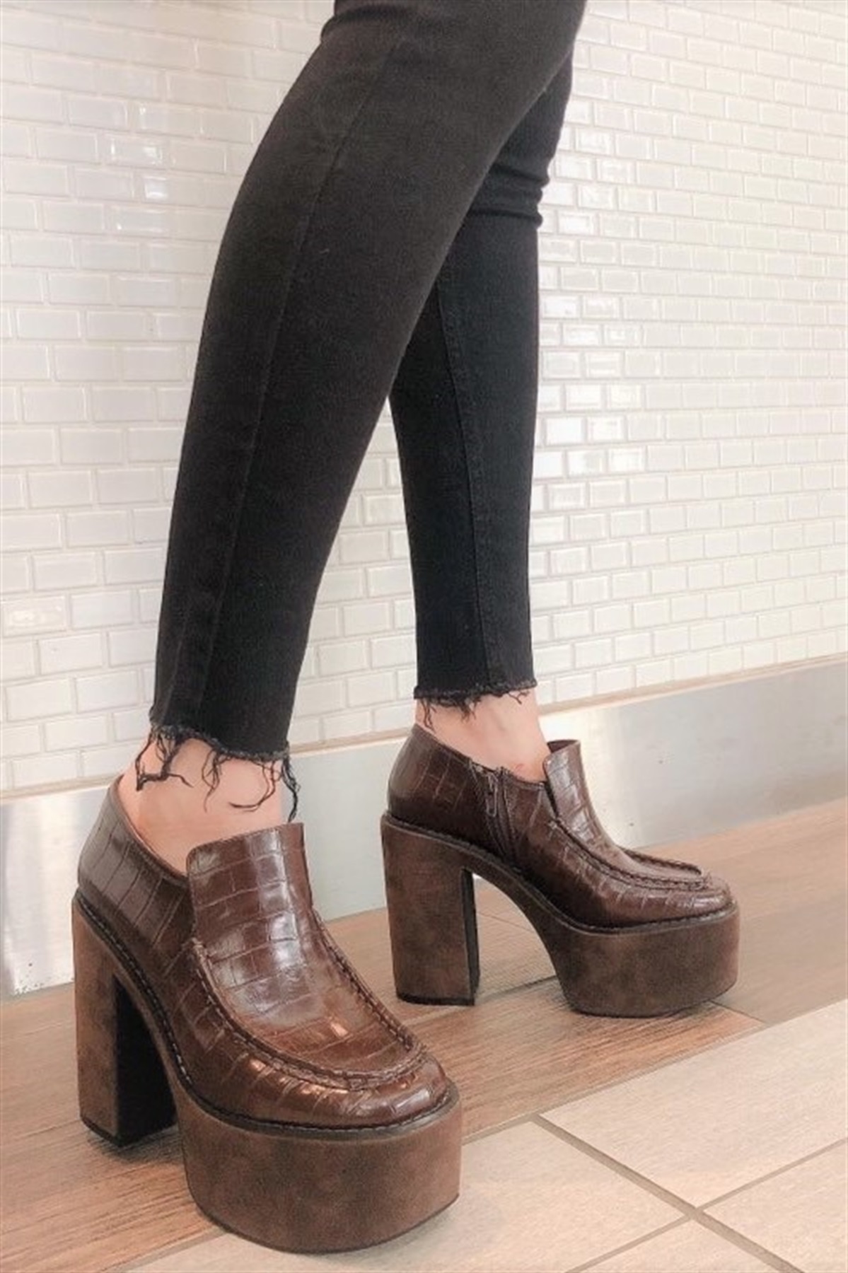 R E 厚底ヴァンプローファー R E Rezoy Official Store